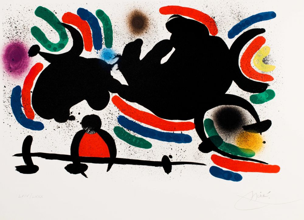 Нет Никаких Технических Miró -  Miró lithographe I (Maeght 860)