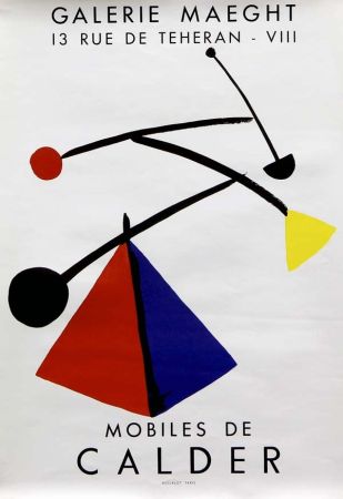 Литография Calder - Mobiles  Galerie Maeght
