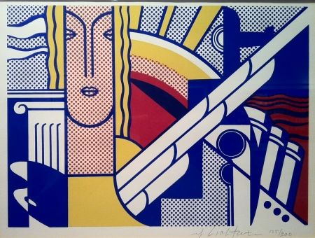 Сериграфия Lichtenstein - Modern Art Poster