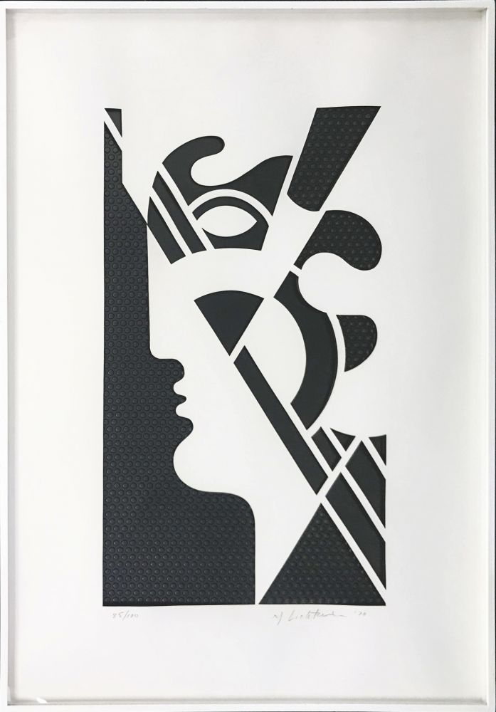 Многоэкземплярное Произведение Lichtenstein - MODERN HEAD #5