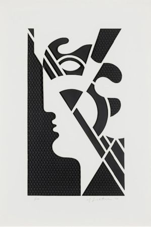 Многоэкземплярное Произведение Lichtenstein - Modern Head #5