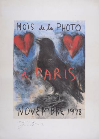 Сериграфия Dine - Mois de la photo, 1998 - Hand-signed!