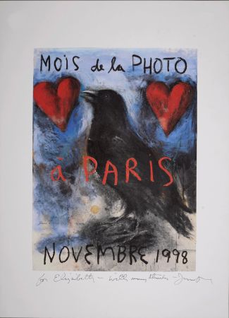 Сериграфия Dine - Mois de la photo, 1998 - Hand-signed and dedicated!