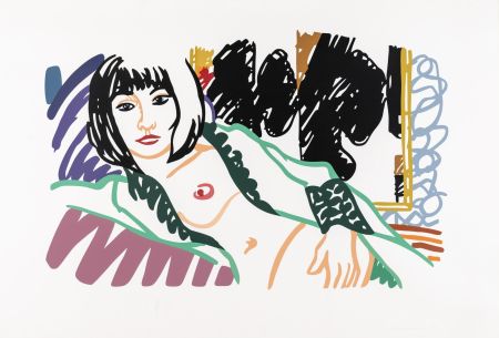 Сериграфия Wesselmann - Monica in Robe with Motherwell