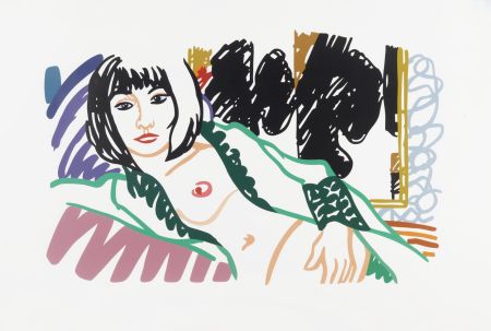 Сериграфия Wesselmann - Monica in Robe with Motherwell