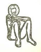 Литография Wesselmann - Monica sitting with elbows on knees