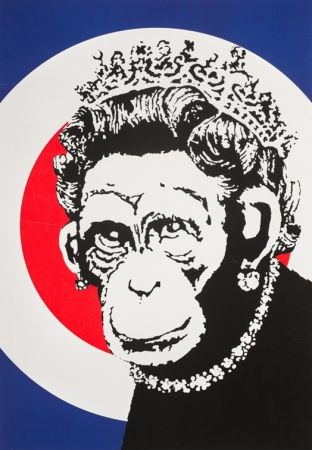 Сериграфия Banksy - Monkey Queen