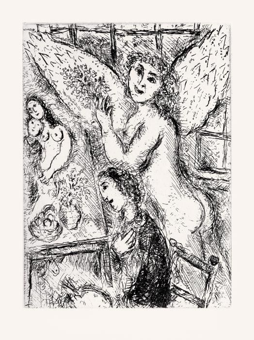 Иллюстрированная Книга Chagall - Monotypes 1961-1965