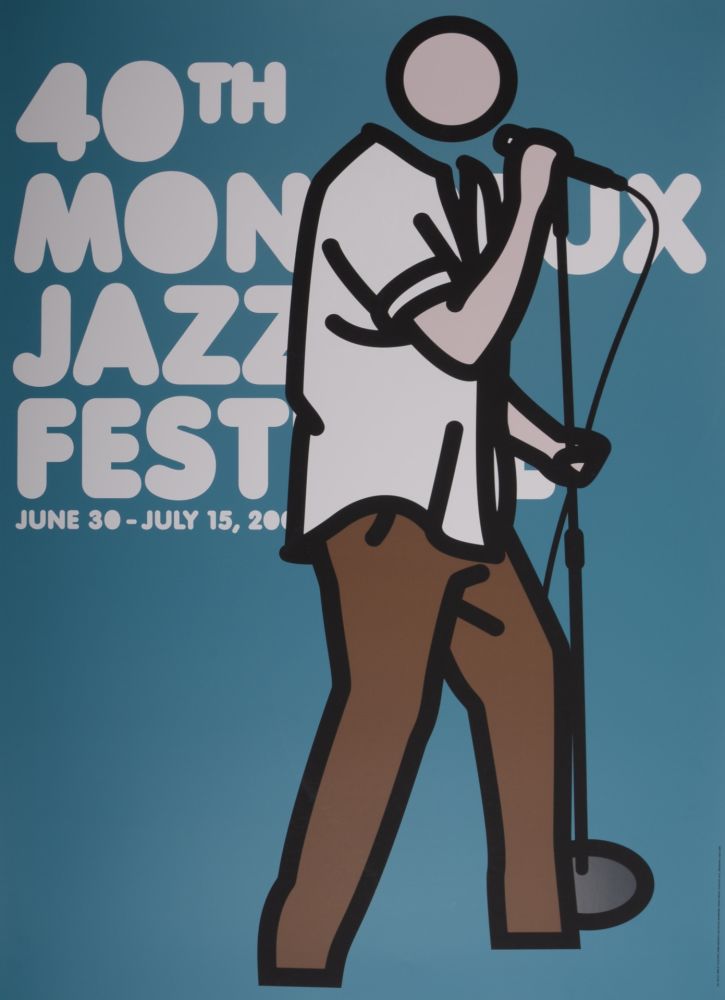 Сериграфия Opie - Montreux Jazz Festival, 2006