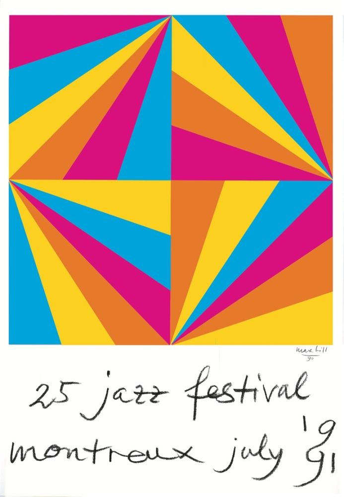 Афиша Bill - Montreux Jazz Poster
