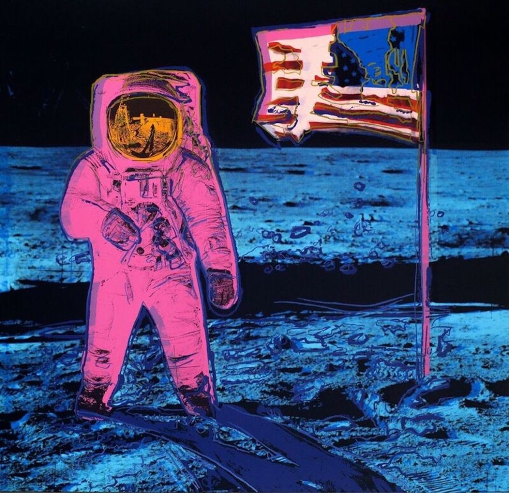 Сериграфия Warhol - Moonwalk, FS II.405 (Pink)