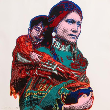 Сериграфия Warhol - Mother and Child (from Cowboys and Indians)