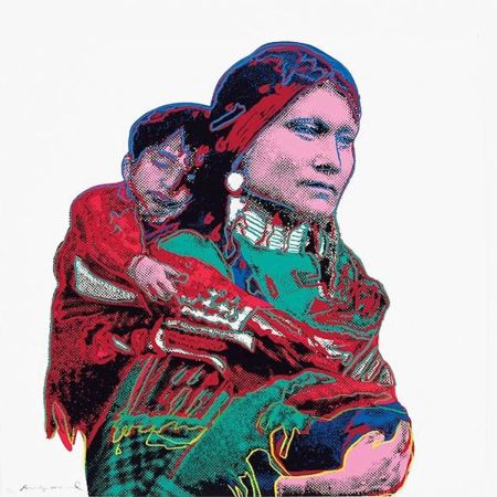Сериграфия Warhol - Mother and Child (FS II.383)