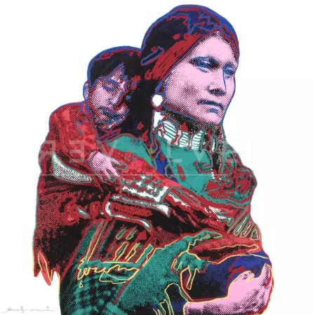 Сериграфия Warhol - Mother and Child (FS II.383)