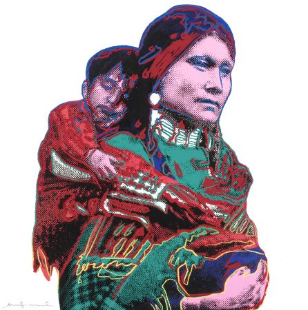 Сериграфия Warhol - Mother and Child (FS II.383)
