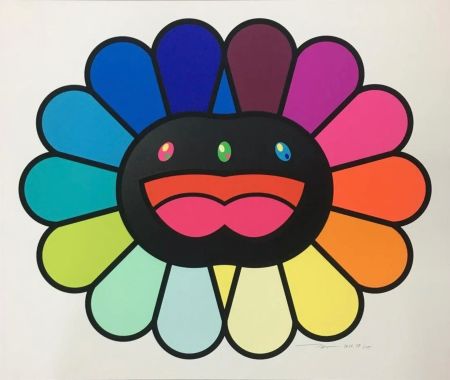 Многоэкземплярное Произведение Murakami - Multicolor Double Face (Black)