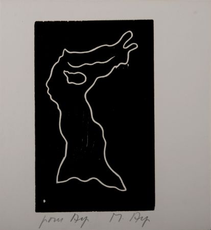 Гравюра На Дереве Arp - Multiple Femme VI, 1956