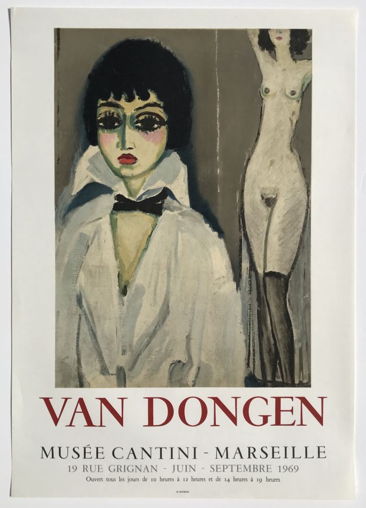 Литография Van Dongen - Musee Cantini