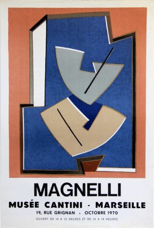 Литография Magnelli - Musee Cantini  Marseille