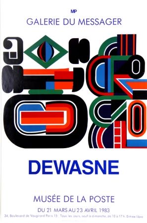 Гашение Dewasne - Musee de la Poste Galerie du Messager 