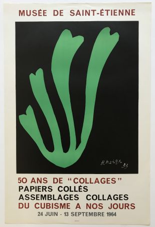 Литография Matisse - Musee de Saint-Etienne
