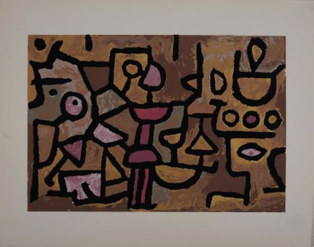 Сериграфия Klee - Musique diurne, 1953