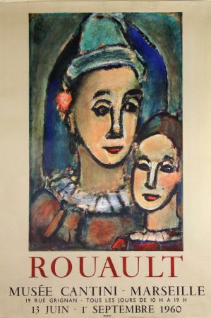 Литография Rouault - Musée  Cantini 