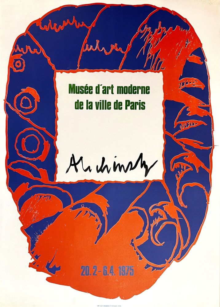 Афиша Alechinsky - Musée d’art moderne de la ville de Paris