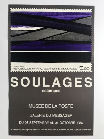 Афиша Soulages - Musée de la Poste