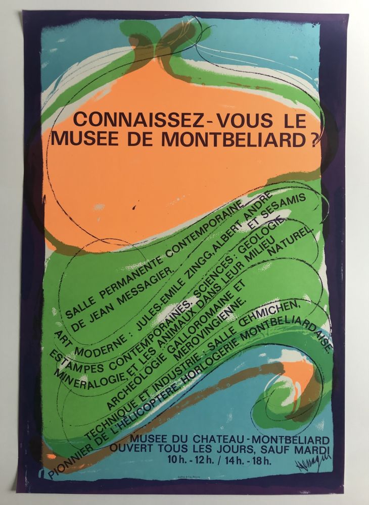 Афиша Messagier - Musée de Montbéliard