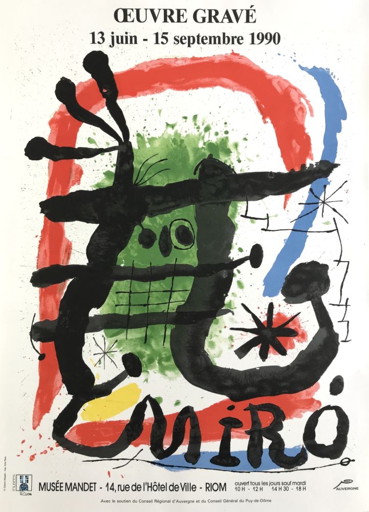 Афиша Miró (After) - Musée Mandet, Riom