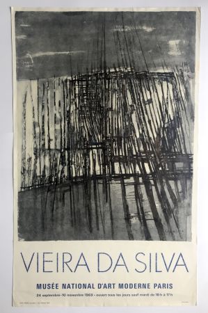 Афиша Vieira Da Silva - Musée national d'art moderne