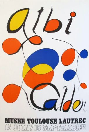 Литография Calder - '' Musée Toulouse Lautrec ''   