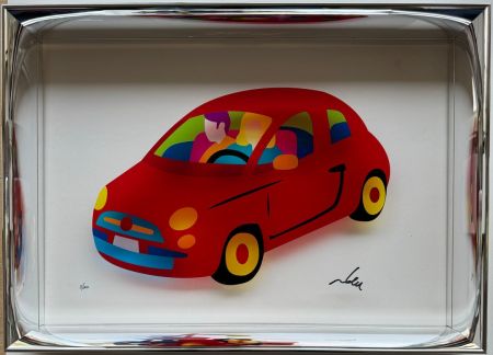 Сериграфия Lodola - My city car (Plexiglass)