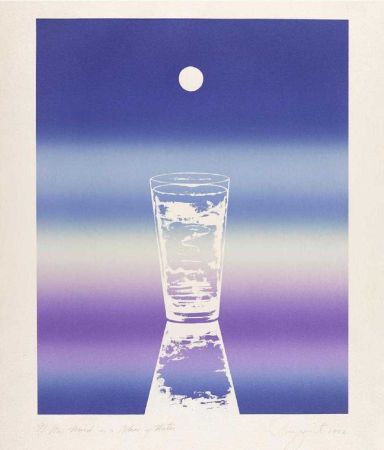 Литография Rosenquist - My mind is a glass of water