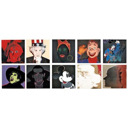 Сериграфия Warhol - Myths Complete Portfolio