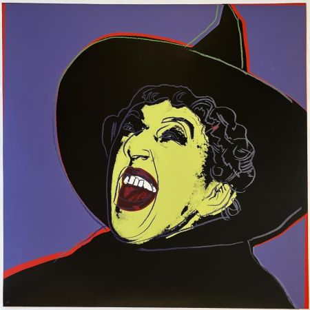 Сериграфия Warhol - Myths: The Witch II.261