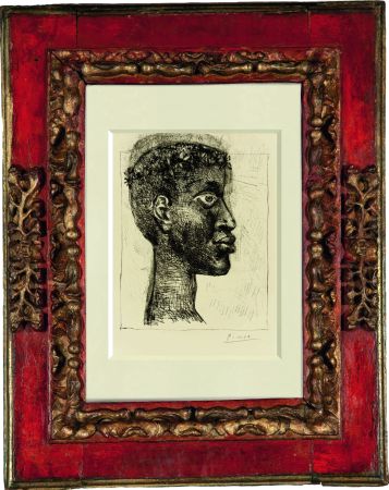 Гравюра Picasso - Negre Negre Negre” Portrait of Aimè Cesare