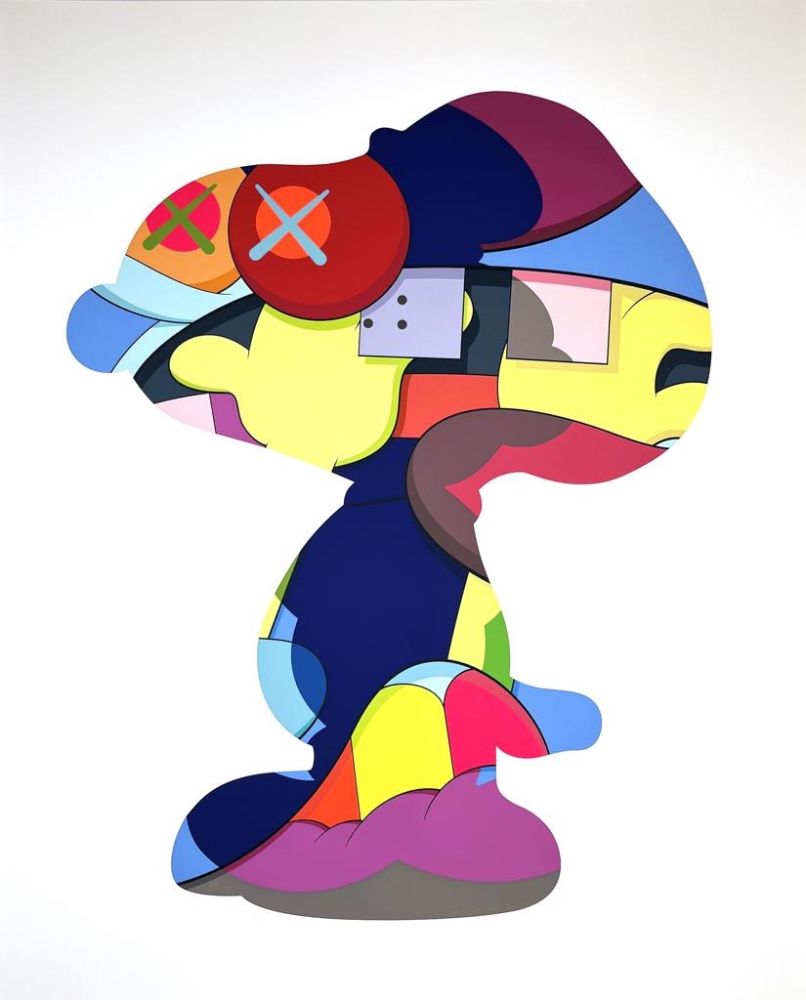 Сериграфия Kaws - No One's Home