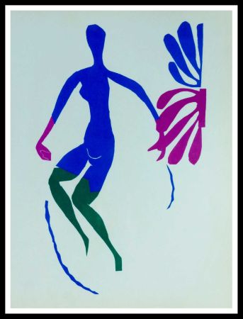 Литография Matisse (After) - NU AU ROSEAUX