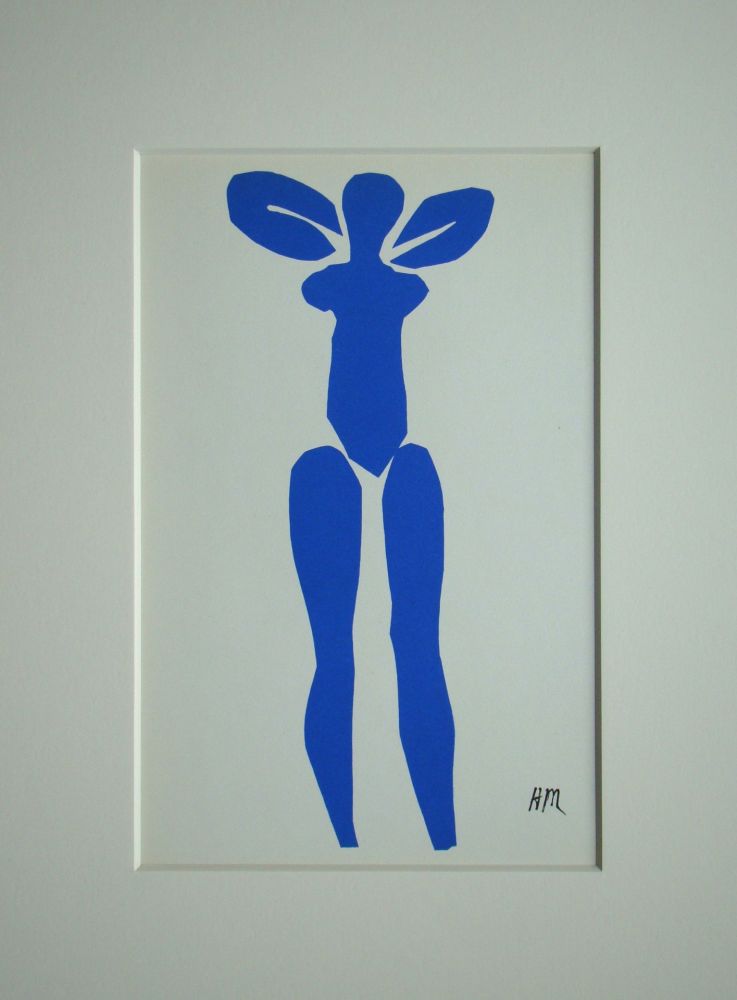 Литография Matisse (After) - Nu bleu debout