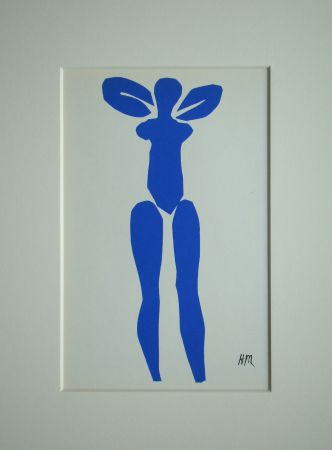 Литография Matisse (After) - Nu bleu debout