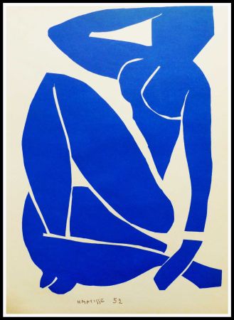 Литография Matisse (After) - NU BLEU I