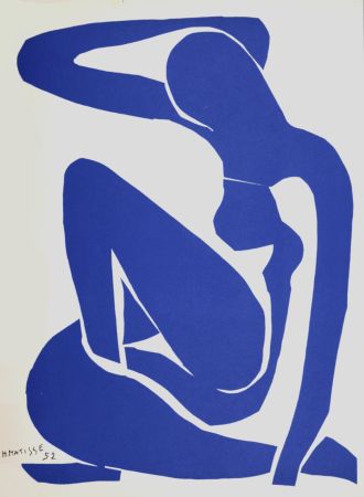 Литография Matisse (After) - Nu Bleu I, 1958
