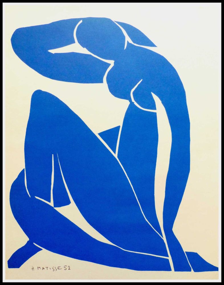 Литография Matisse (After) - NU BLEU II