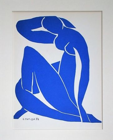 Литография Matisse (After) - Nu bleu II