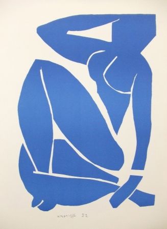 Литография Matisse - Nu bleu (III)