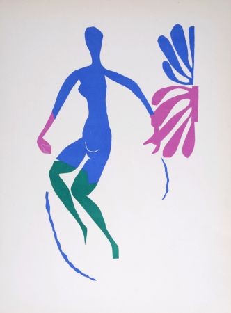 Литография Matisse (After) - Nu Bleu III, 1958