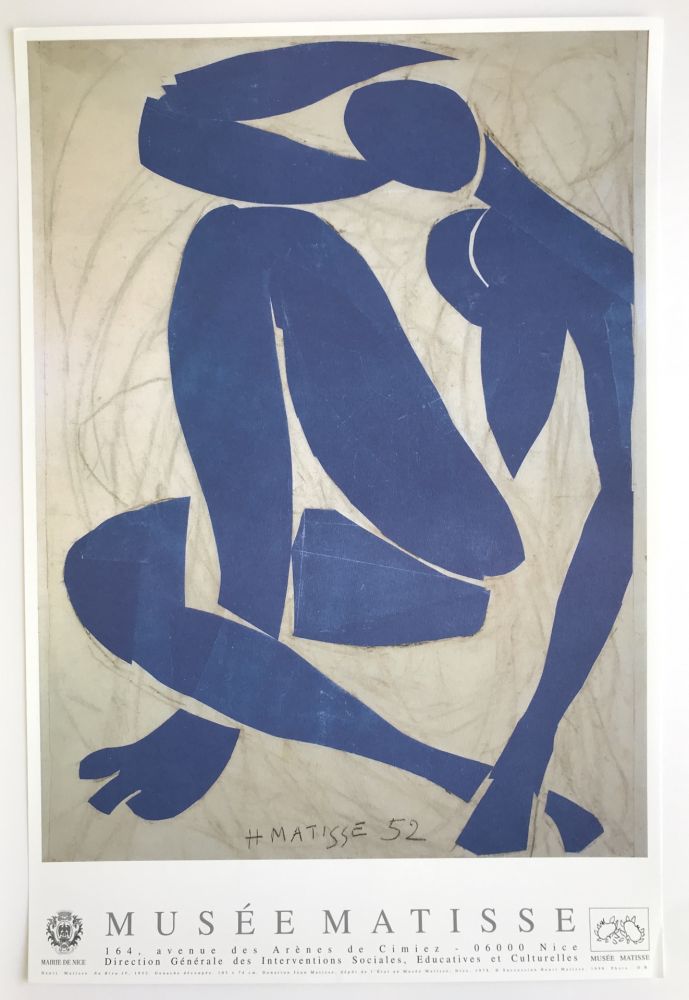 Афиша Matisse (After) - Nu bleu IV