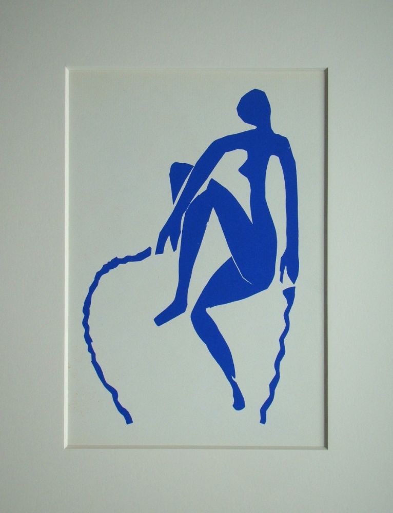 Литография Matisse (After) - Nu bleu, sauteuse de corde